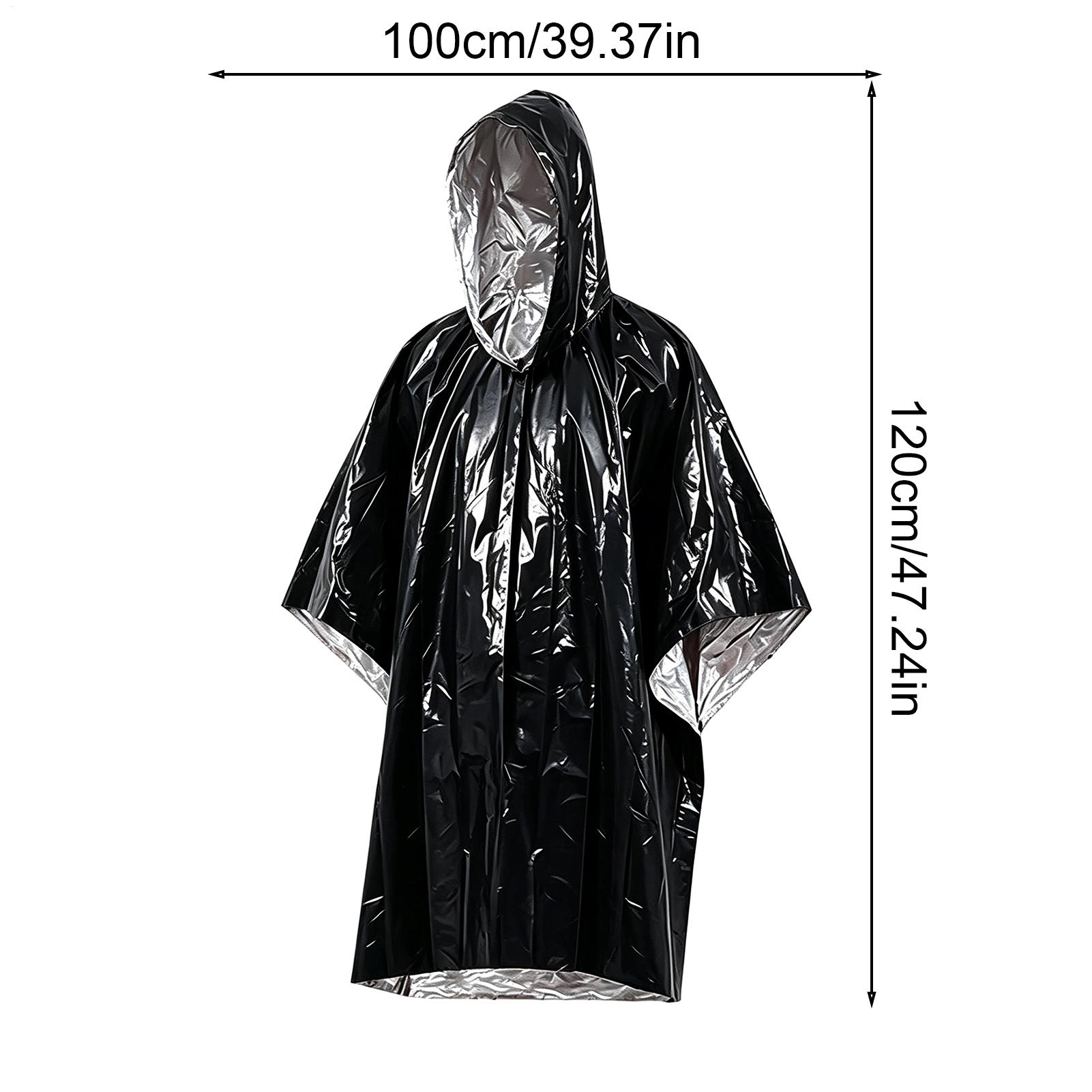 1Pc Emergency Waterproof Film  - đánh giá và giá Emergency Poncho Rain
