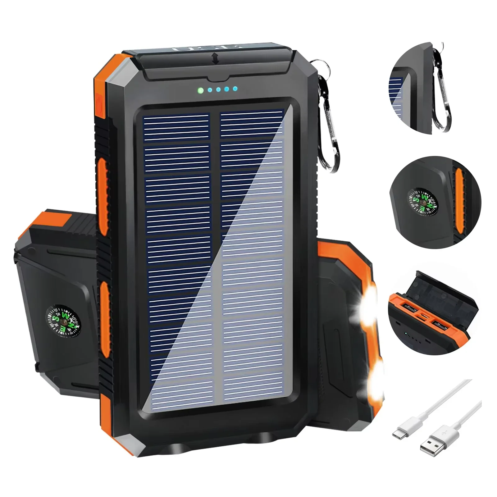 Pin sạc dự phòng năng lượng mặ - đánh giá và giá Solar Emergency Charger