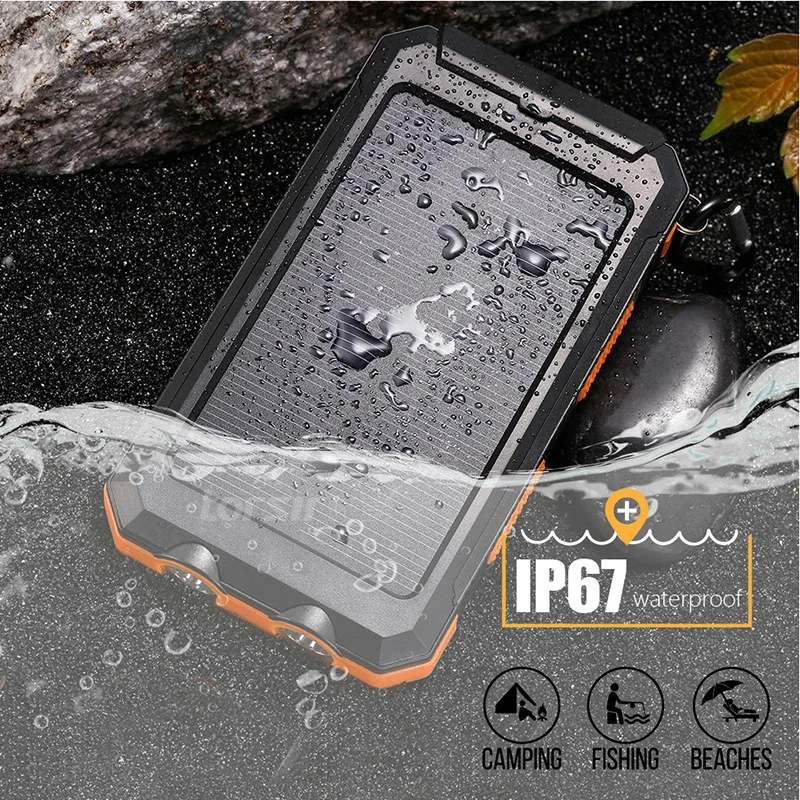 Pin sạc dự phòng năng lượng mặ - đánh giá và giá Solar Emergency Charger