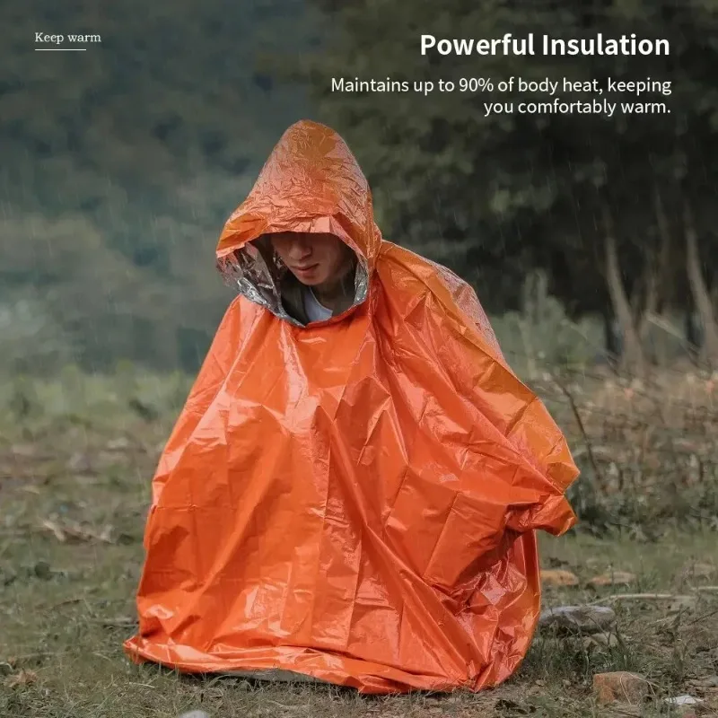 Emergency Survival Rain Hot Po - đánh giá và giá Survival Blanket Reflective